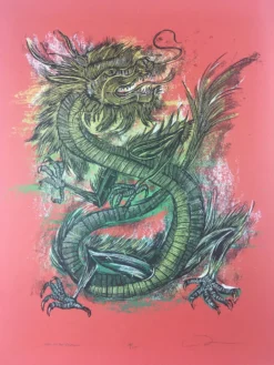 Year Of The Dragon - 2008 Dan Grzeca Poster Art Print Art Prints