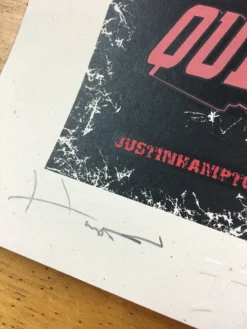 Queens Of The Stone Age - 2008 Justin Hampton Poster Hamilton, ON Copps Coliseum