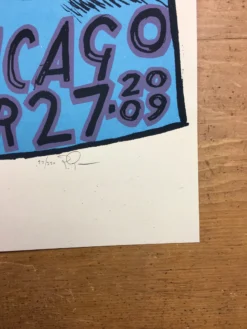 Nonagon - 2009 Jay Ryan Poster Chicago, IL Ronny's