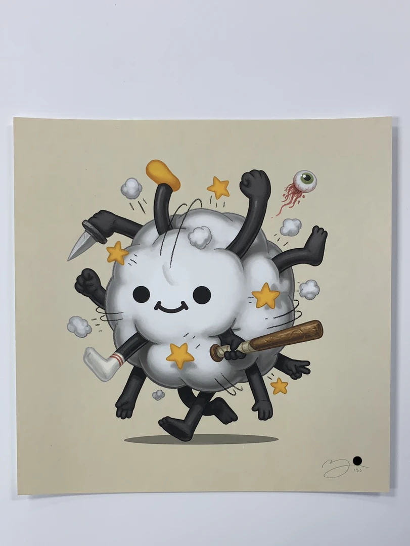 Cody - 2020 Mike Mitchell Poster Art Print Mikeland 1st Art Prints