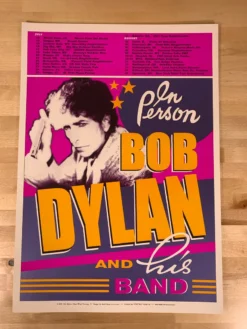 Bob Dylan - 2003 Geoff Gans Poster July August Tour Gig Posters