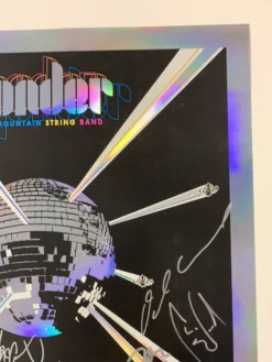 Colorado Yonder Mountain String Band - 2009 Art-i-fact Poster, CO FOIL Fillmore