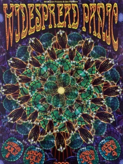 BGP 241 Widespread Panic - 2000 Chris Shaw The Warfield Theatre San Fran 1st Gig Posters