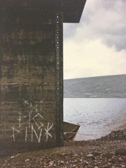 The Big Pink - 2010 Dan MacAdam Crosshair Poster Chicago, IL Lincoln Hall