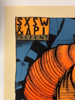 Gig Posters Flatstock 6 - 2005 Jay Ryan Poster Austin, TX Austin Convention Center