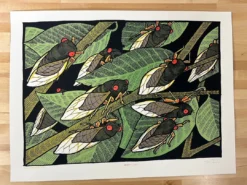 Brood X - 2021 Jay Ryan Poster Art Print 1st Ed