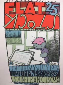 Flatstock 25 - 2010 Jay Ryan Poster San Francisco, CA Golden Gate Park Art Prints