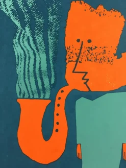 Vandermark 5 - 2004 Kevin Mercer Poster Philadelphia, PA The North Star