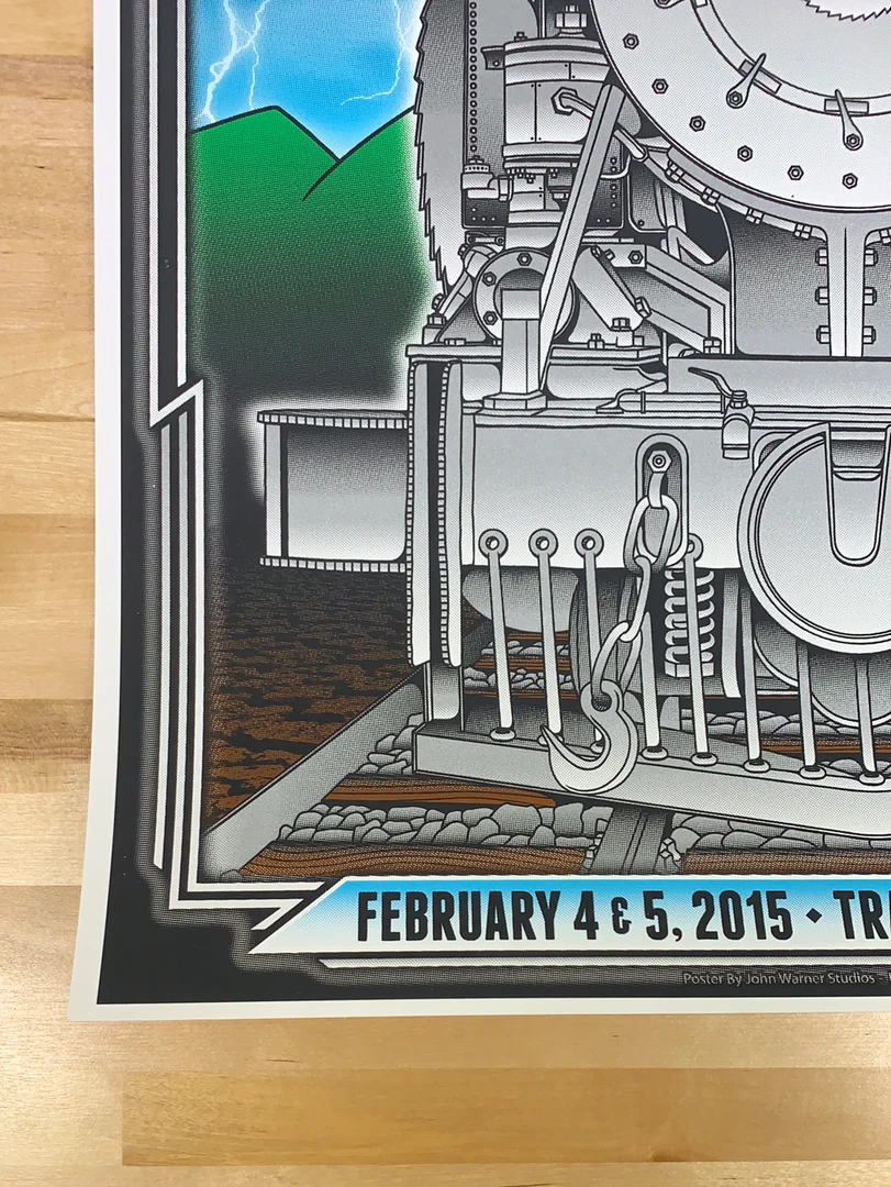 Umphrey's McGee - 2015 John Warner Poster Chattanooga, TN Gig Posters