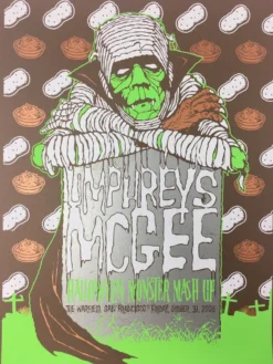 Umphrey's McGee - 2008 Todd Slater Poster San Francisco, CA Warfield Theater Gig Posters