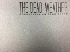 Gig Posters The Dead Weather - 2009 Todd Slater Poster Scandinavian Tour