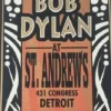 Gig Posters Bob Dylan - 1999 Mark Arminski Poster Detroit, MI St. Andrews Hall