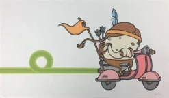 Untitled (Scooter) - 2008 Mike Budai Poster Art Print Art Prints