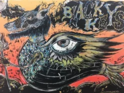 The Black Keys - 2006 Dan Grzeca Poster Chicago, IL Vic Theater