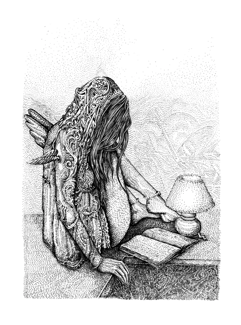 The Reader Letterpress - 2020 David Welker Poster, Art Print With COA Art Prints