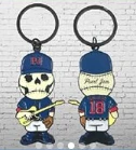Sold Out Posters Pearl Jam - 2018 Home Away Shows Skully Keychain Chicago, IL Wrigley Field