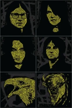 The Dead Weather - 2009 Todd Slater Jack White Velvet Poster Set Gig Posters