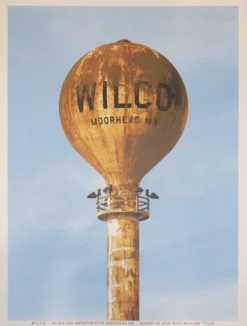 Wilco - 2016 Crosshair Design Poster Moorhead, MN Bluestem Gig Posters