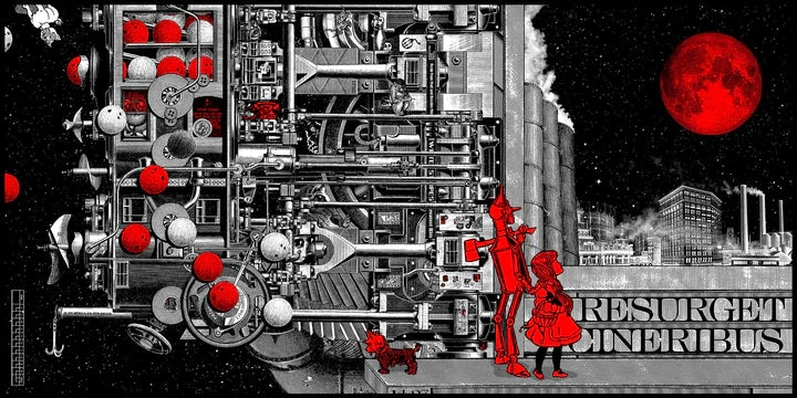 The White Stripes - 2021 Rob Jones Poster Greatest Hits White/Black